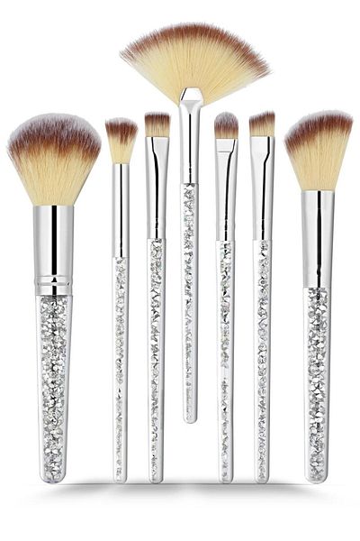 Gold Beauty Professional Brush - 7-Piece Brush Set
