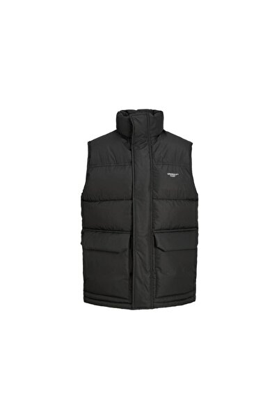 Jack & Jones 12215145 Yelek Siyah