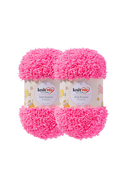 knitme خروف الأم 100 جرام 2 عبوة من خيوط الحياكة اليدوية 716
