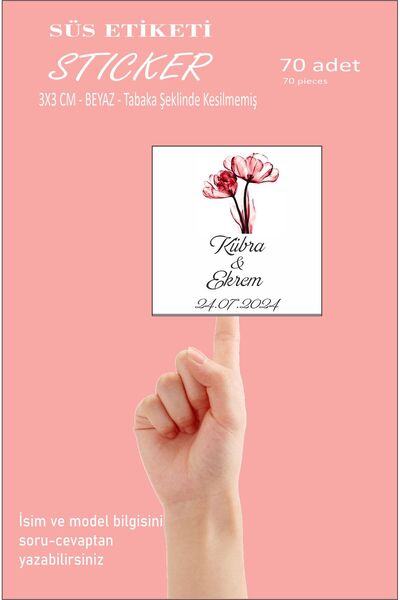 43 cici süsler organizasyon Αυτοκόλλητο Promise Engagement Henna Wedding Wedd...