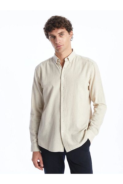 LC Waikiki Classic Slim Fit Long Sleeve Men's Shirt