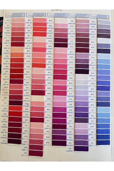 Dmc 6-layer muline rope color 762