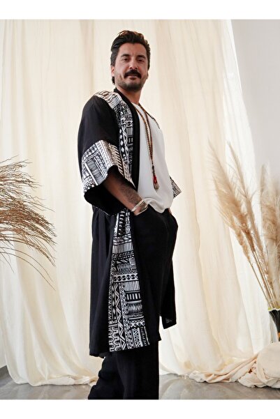 Su Koleksiyon Unisex Tribal Kaftan