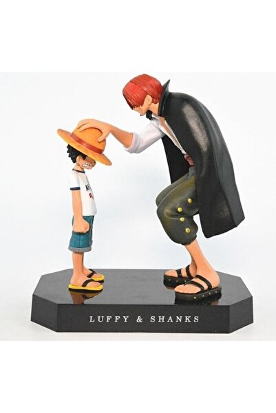 NETAVANTAJ Anime One Piece Luffy Ve Shanks Koleksiyon Figürü