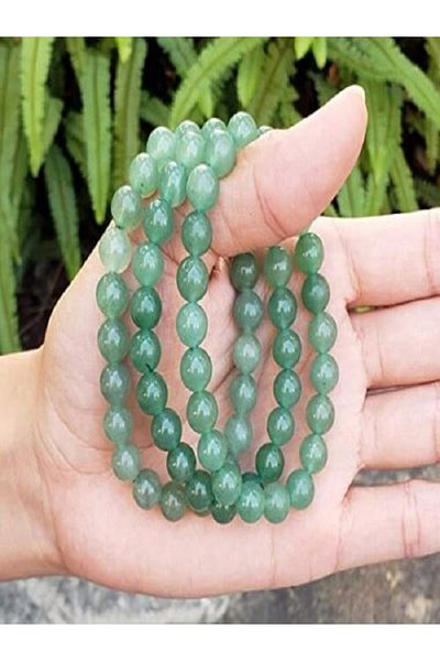 NehirTaş 8mm Aventurine Natural Stone Certified Bracelet - Luck, Blessings