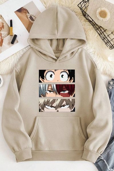 blackjack giyim Trend Ahmet Unisex Anime Naruto My Hero Academia Kapu onlu Sweatshirt Hoodie Fiyat Yorumlar Trendyol