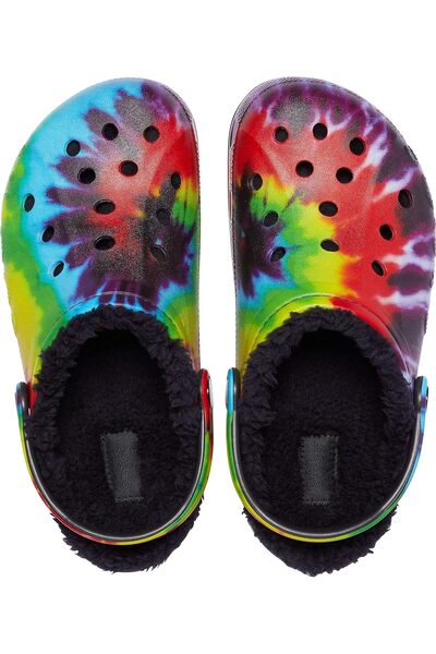 Crocs Baya lined  tiedye graphic clog