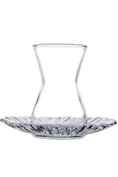 Paşabahçe Waterfall 12 Piece Tea Set 140cc