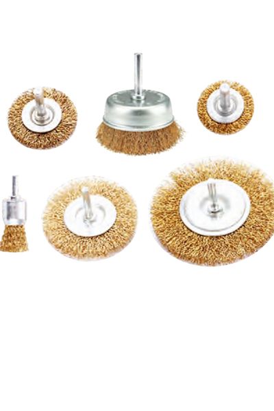 CMC 6-PIECE CIRCLE STEEL BRUSH SET