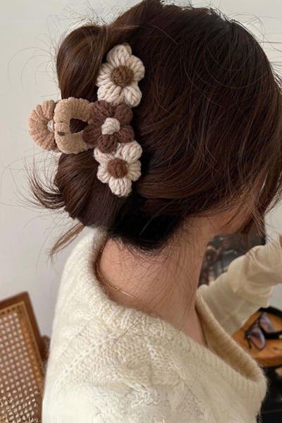 Diloshtrend Design Kadın Örgü Mandal Toka