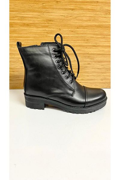 Scavia Keen RM 670 Zippered Genuine Leather Orthopedic Short Boots