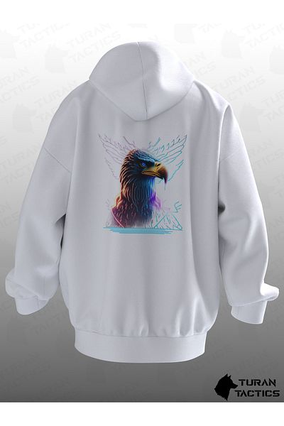 TURAN TACTICS BIRCUIT (EAGLE) OVERSIZE HOODIE (UNISEX)