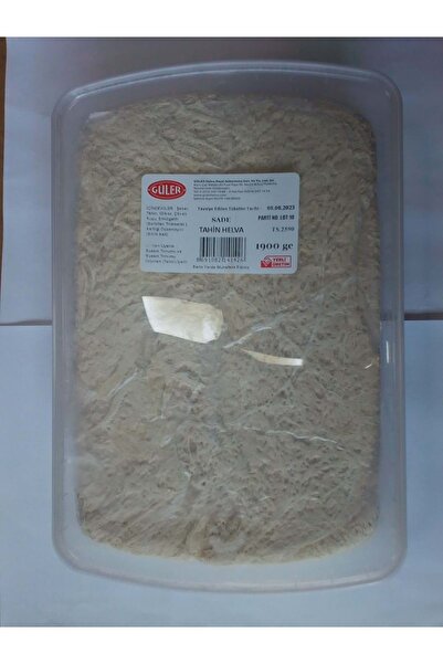 Güler Tahin Helva 1900gr Pls Kutu