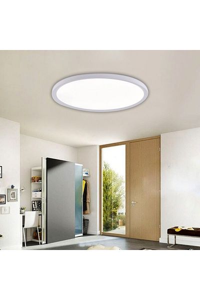 ADALED Panel Led Chandelier Surface Mounted Ceiling Globe Ceiling Luminaire Living Room-balcony Bathroom-lamp White Light