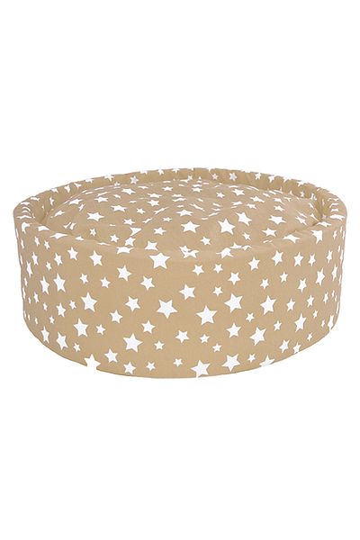 Patiderm Sponge Bagel Cat Dog Bed - Beige