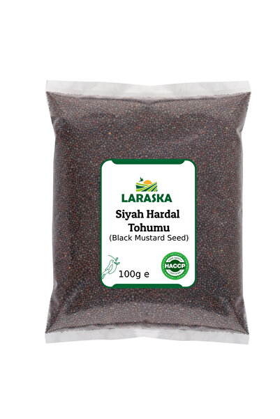 Laraska Siyah Hardal Tohumu 100g - Black Mustard Seed 100g