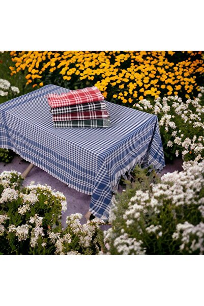 by ballı biocotton Față de masă naturală 5 bucăți și cârpă de picnic și față ...