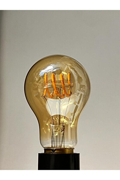 OKYANUSAYD 4 WATT E27 DUYLU AMBER CAMLI 2000 KELVİN AMBER IŞIK DİMMERLİ TWİST...