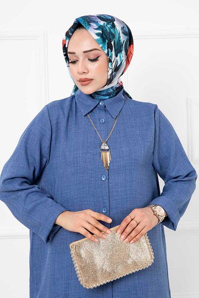 EBRUTESETTÜR MD20562 Set de două piese lungi din in model