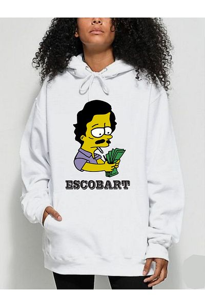 Teknik ESCOBART Oversize Hooded Hoodie