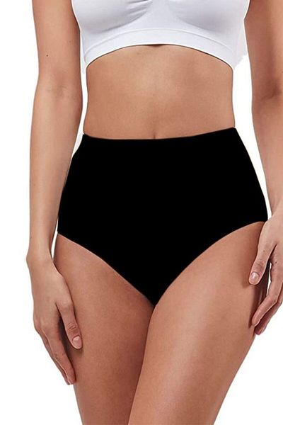 Elite Life Ψηλόμεσο Plus Size Non-Trace Slip εσώρουχο 1 τεμάχιο