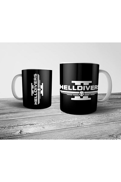 Pixxa Helldivers 2 Mug Cup Model 4