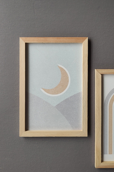 Tooall Children's Room Wooden Frame Table Designed with Soft Colors, Children's Room Table