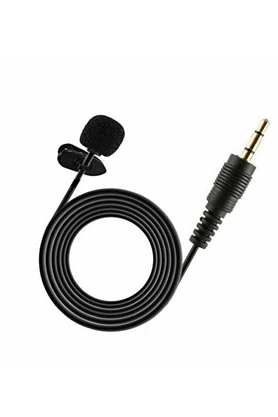 beboncool Akıllı Telefon Kamera Video Çekim Vlogger Broadcast 3.5mm Yaka Mikrofonu