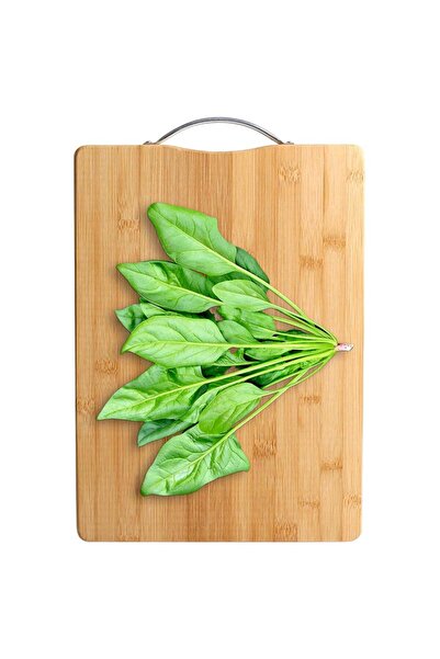 KAMPTEK لوح تقطيع طبيعي مضاد للبكتيريا من الخيزران، مقاس كبير