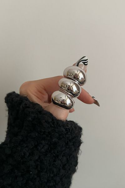 Okko Store حلقة سميكة منحنية