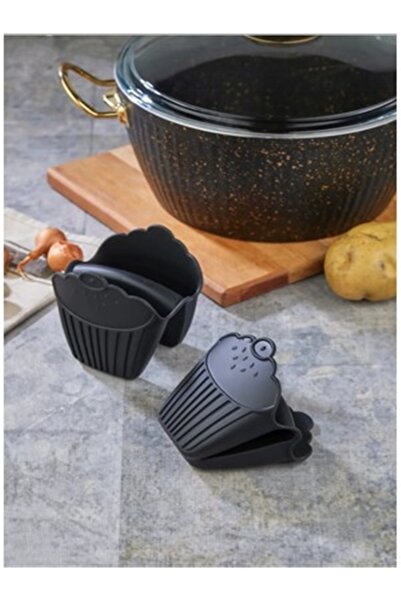 Fırtına Ticaret قفازات سيليكون لفرن الفرن مكونة من قطعتين