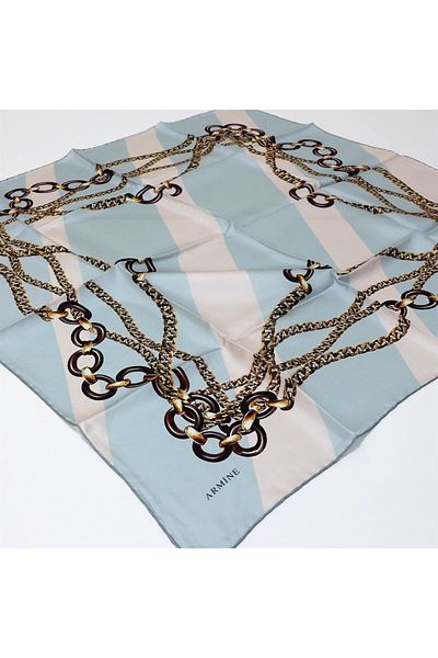 Armine Silk Scarf - Nostalgia Series - 7832d-43 - Tivil