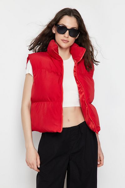 Trendyol Collection Red Water Repellent Puffer Vest TWOAW23YE00059