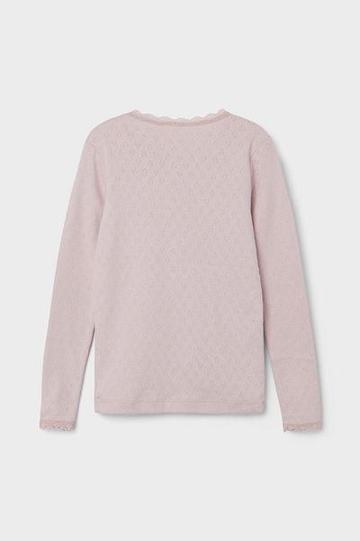 Name it Kız Çocuk Slim Fit Pembe Bluz