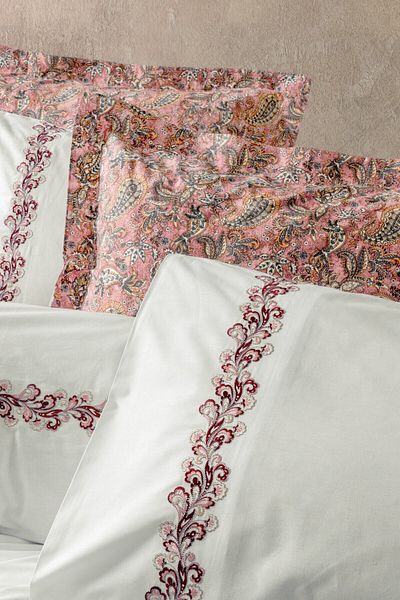 Cotton Box Set cuvertură dublă Majestic Voyager Pink