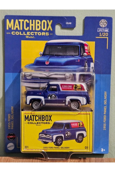 Matchbox سيارات نموذجية لهواة الجمع 1955 تسليم لوحة فورد
