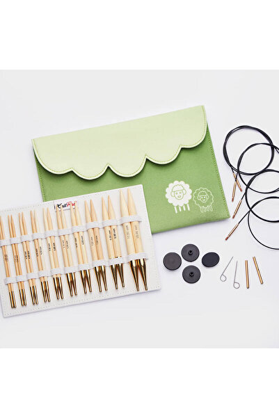 EleganTShoP KnitPro Bambu Misinalı Şiş Seti 22553