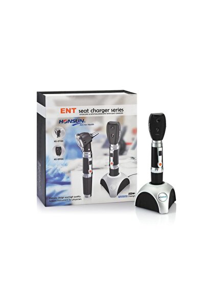 MEDİKALCİM Honsun Şarjlı Masa Tipi Oftalmoskop Set