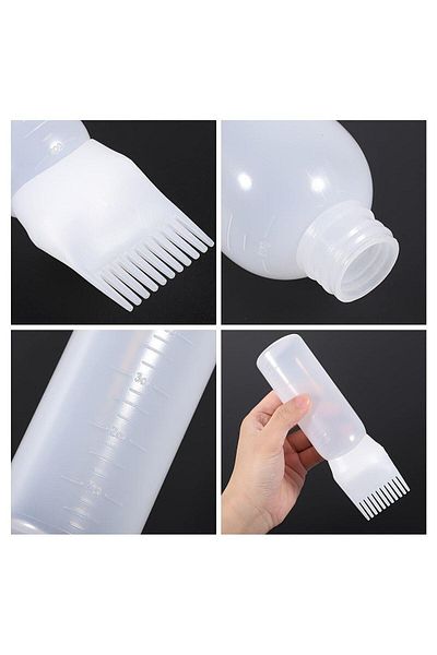 TRENDİMİZBİR Our Trend is a Hair Coloring Care Comb Applicator Comb Apli for Hair Roots Serum and Oil Mask