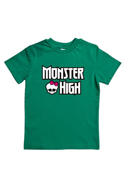 MONSTER HIGH Καλοκαιρινό Παιδικό T-Shirt - Βαμβακερό χτενισμένο με στάμπα