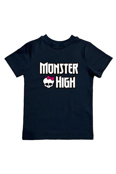 MONSTER HIGH Καλοκαιρινό Παιδικό T-Shirt - Βαμβακερό χτενισμένο με στάμπα