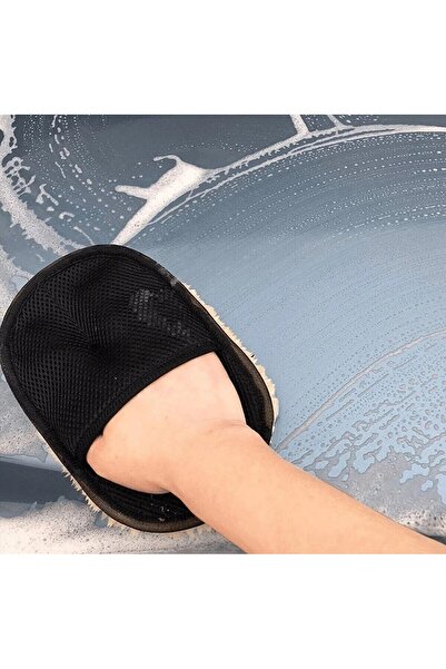 obrigado Yumuşak Araba Yıkama Eldiveni Temizleme Oto Bakım Süngeri Bezi Yün H...