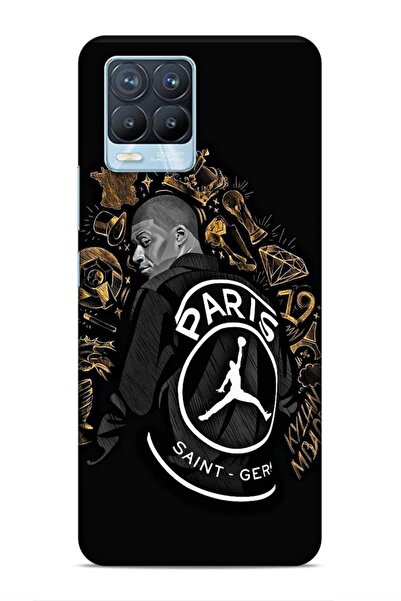Lopard Realme 8 Pro Zore Footballers 25 Mbappe Paris Black Non-Peeling Case