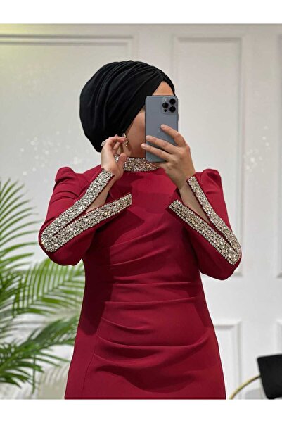 masalabiyem 253 K 400 KIRMIZI  AHU ABİYE