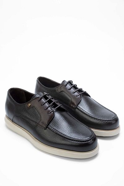 Tamer Tanca Men's Brown Genuine Leather Casual Shoes