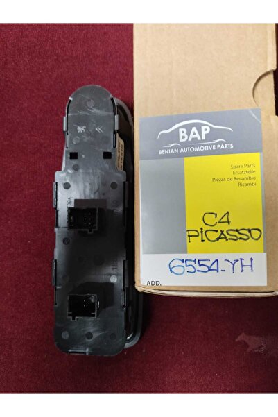 OEM CİTROEN C4 PİCASSO CAM AÇMA ANAHTARI ÖN SOL OEM ÜRÜN 6554.YH Uyumlu