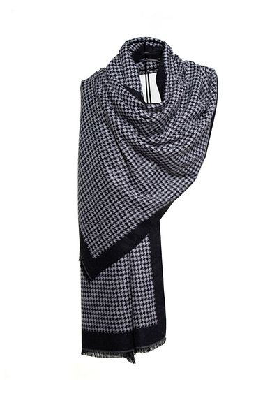 MAWLANA CASHMERE & SILK MODAL CASHMERE JACQUARD SHAL