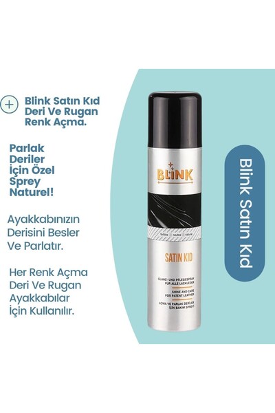 Blink Satın Kıd Deri Rugan Parlatma Spreyi