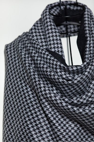 MAWLANA CASHMERE & SILK MODAL CASHMERE JACQUARD SHAL