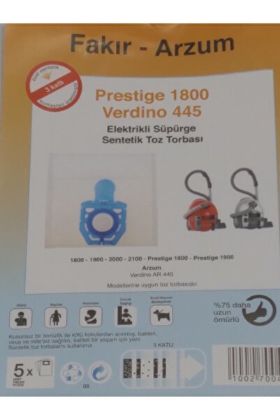 YEŞİLYURT AVM ΣΥΝΘΕΤΙΚΟ FAKIR PRESTIGE 1800 Συμβατό (4 ΣΥΣΚΕΥΑΣΙΑ 20 ΤΕΜΑΧΙΑ)